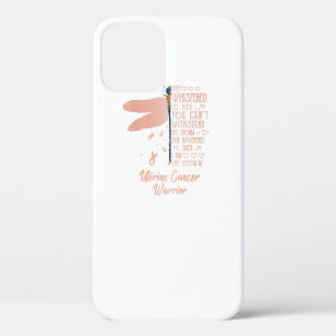 Case-Mate iPhone Case Tu Uterine Cancer Sensibilisation Dragonfly Ribbon