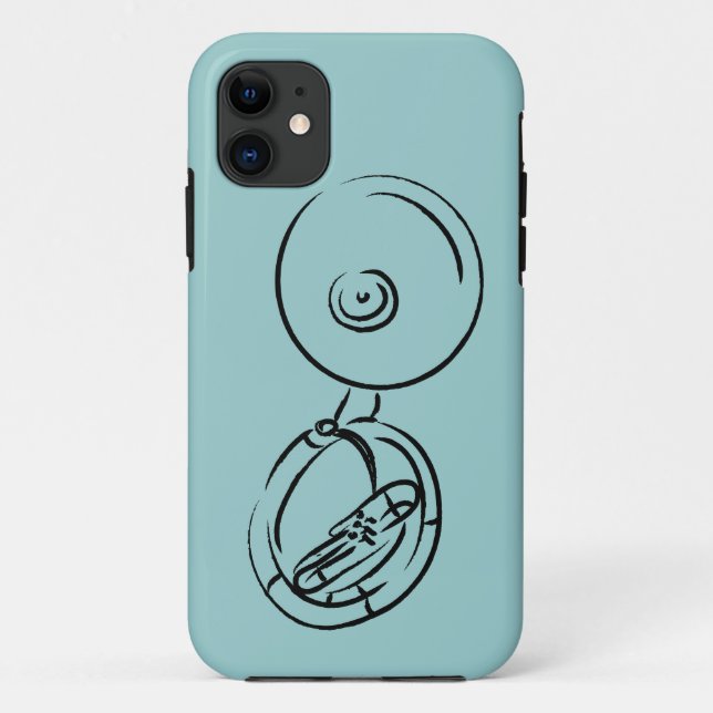 Coques Case-Mate iPhone Tuba/sousaphone (Dos)