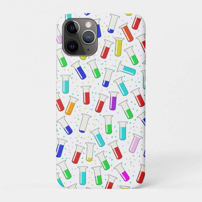 Coques Case-Mate iPhone Tubes d'essai en verre de dessin (Dos)