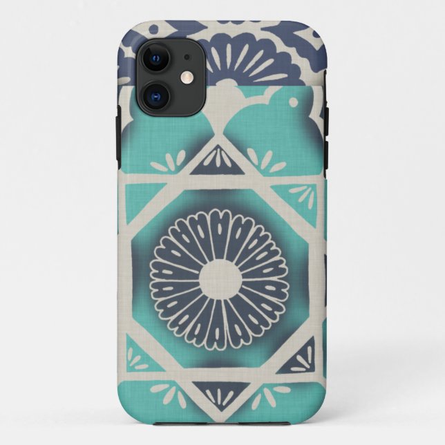 Coques Case-Mate iPhone Tuile Batik II (Dos)