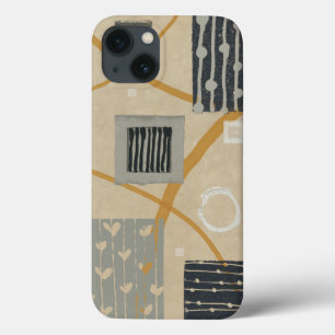 Etui iPhone 13 Tuiles graphiques abstraites
