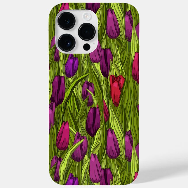 Coques Case-Mate iPhone Tulipes (Verso)