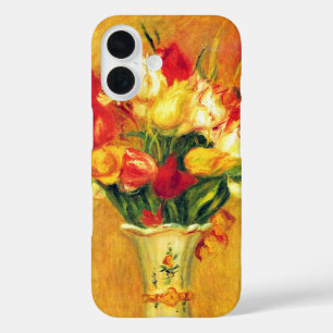 Coques iPhone 16 Tulipes de Pierre Renoir, Impressionnisme Vintage