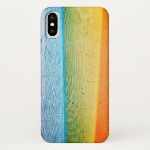 Case-Mate iPhone Case tulle arc-en-ciel avec strass