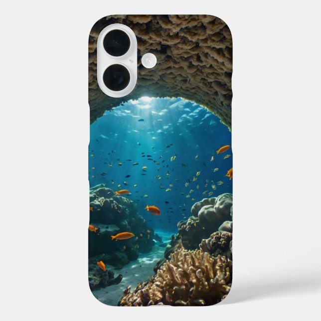 Coques Case-Mate iPhone Tunnel de corail (Verso)