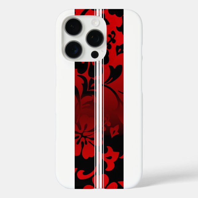 Coques Case-Mate iPhone Tunnels Beach Hawaii Surfer Rouge (Verso)