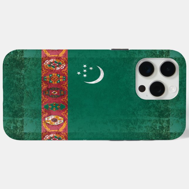 Coques Case-Mate iPhone Turkménistan (Verso (horizontal))