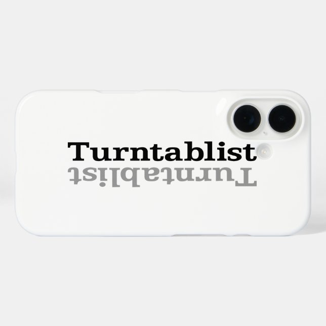 Coques Case-Mate iPhone Turnstitut ʇ sılqɐ ʇ ud n (Verso (horizontal))