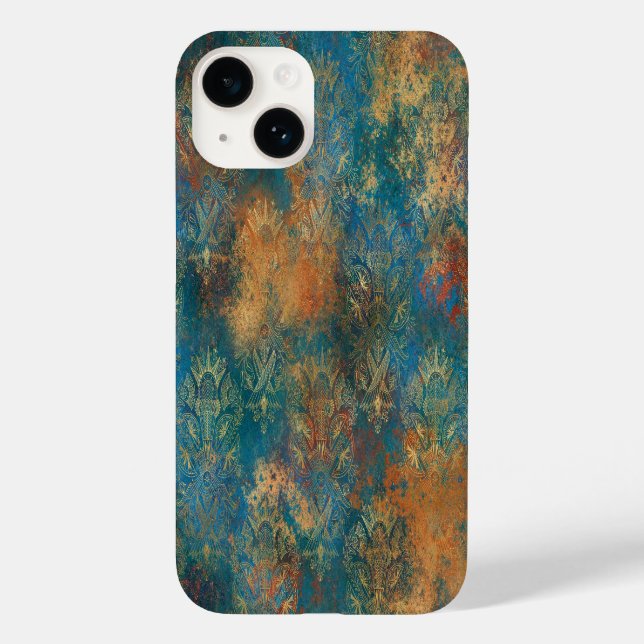 Coques Case-Mate iPhone Turquoise Cooper Patina (Verso)