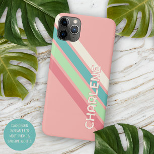 Case-Mate iPhone Case Turquoise personnalisé bleu Aqua Coral Lime Vert G