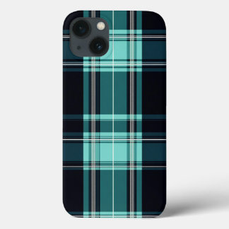 Case-Mate iPhone Case Turquoise Tartan Chic
