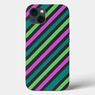 Case-Mate iPhone Case Turquoise, Vert citron, Parties scintillant rose c