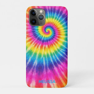 Case-Mate iPhone Case Tye-Dye Rétro Personnalisé Coloré Unisexe Ajouter