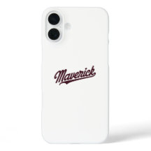 Typographie de Maverick