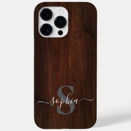 Coque Pour Pour iPhone 14 Pro Max Typographie minimaliste moderne monogrammée
