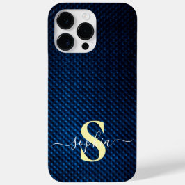 Coque Pour Pour iPhone 14 Pro Max Typographie minimaliste moderne Nom monogrammé