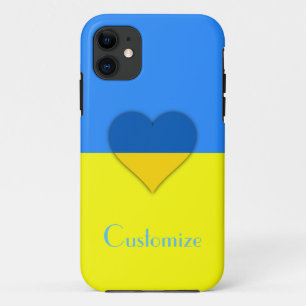 Case-Mate iPhone Case Ukraine Drapeau bleu jaune Thunder_Cove