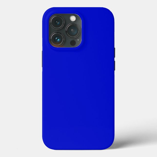 Coques Case-Mate iPhone Ultramarine solide bleu vif (Verso)