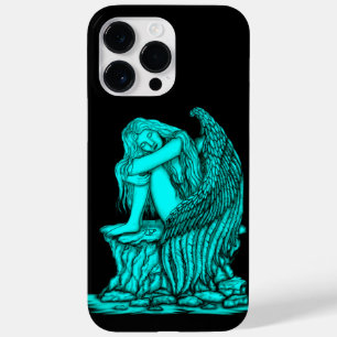 Coque Pour Pour iPhone 14 Pro Max Un ange endormi sur la pierre