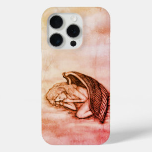 Coque iPhone 15 Pro Un Ange endormi sur les nuages des cieux