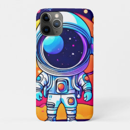 Case-Mate iPhone Case Un astronaute dynamique en art cosmique
