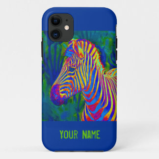 Case-Mate iPhone Case un autre zèbre psychédélique
