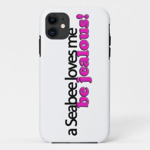 Coque Case-Mate Pour iPhone Un bataillon de construction m'aime - soyez jaloux
