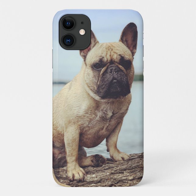 Coques Case-Mate iPhone Un Bulldog français (Dos)