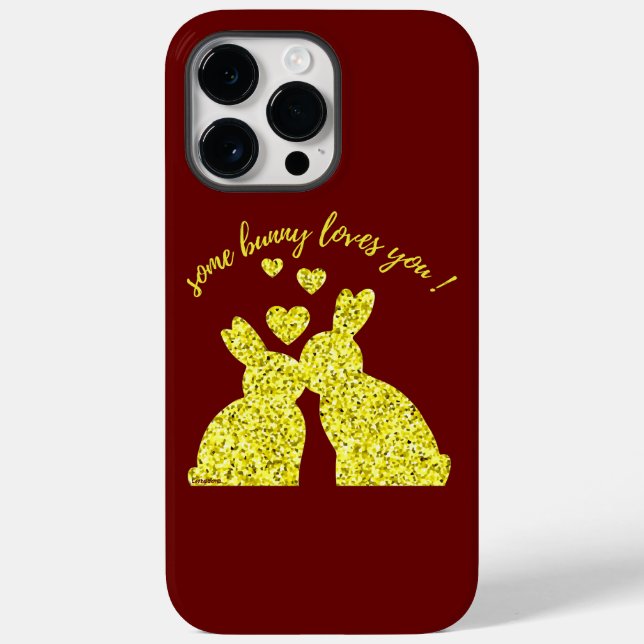 COQUES Case-Mate iPhone UN BUNNY T'AIME (Verso)