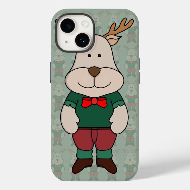Coques Case-Mate iPhone Un cerf mignon (Verso)