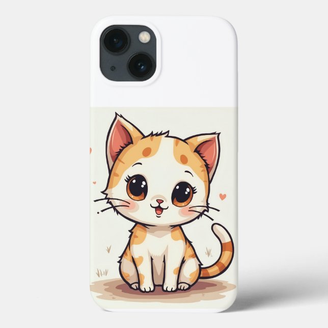 Coques Case-Mate iPhone un chat mignon (Verso)