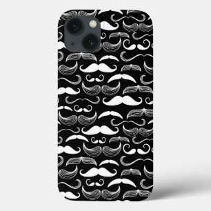 Case-Mate iPhone Case Un club des messieurs. Motif de moustache