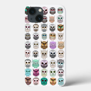 Coques Pour iPhone Un design avec une flopée de chouettes mignonnes