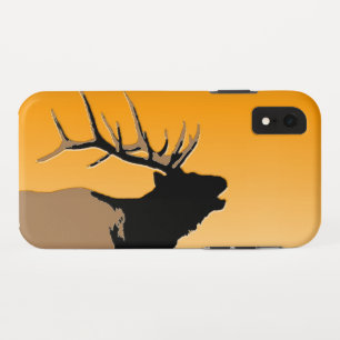 Case-Mate iPhone Case Un Elc chancelant au coucher du soleil - Art origi
