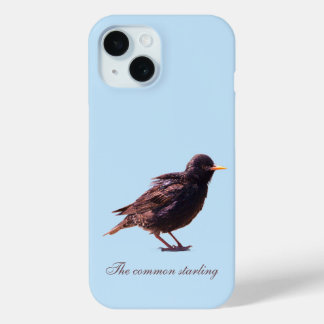 Coque Pour iPhone 15 Un étourneau 