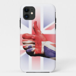 Etui iPhone Case-Mate Un gros pouce "comme" avec le drapeau Union Jack