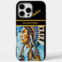 Un guerrier indien : Motifs tribaux