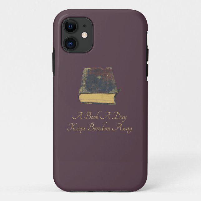 Coques Case-Mate iPhone Un Livre Par Jour Empêche L'Ennui (Dos)