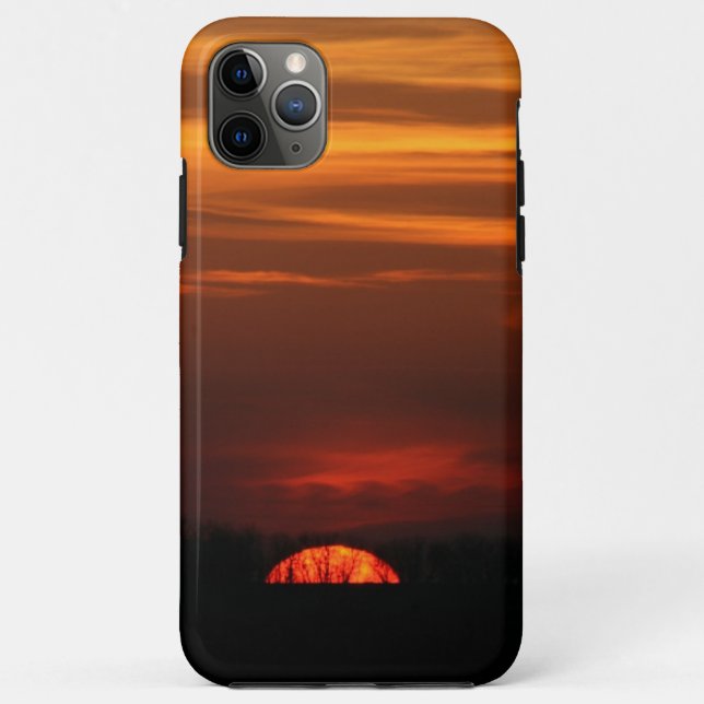 Coques Case-Mate iPhone Un magnifique coucher de soleil (Dos)