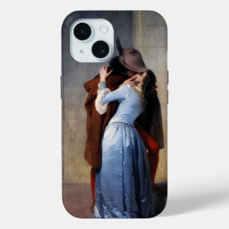 Coque Pour iPhone 15 Un moment volé : un baiser à travers les âges