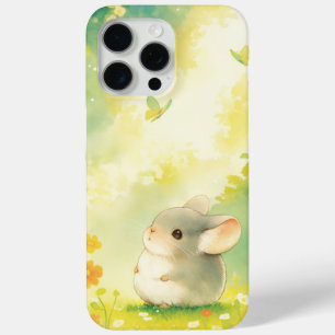 Coque iPhone 15 Pro Max Un monde merveilleux de prairie de chinchilla