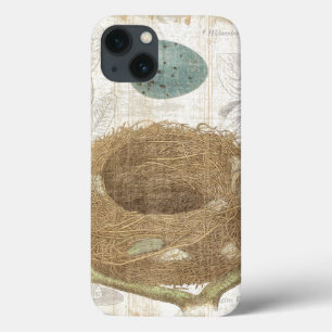 iPhone 13 Case Un nid d'oiseaux avec un oeuf décoratif
