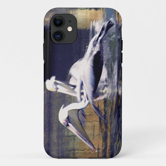 Coques Case-Mate iPhone Un Pélican décolle (Dos)