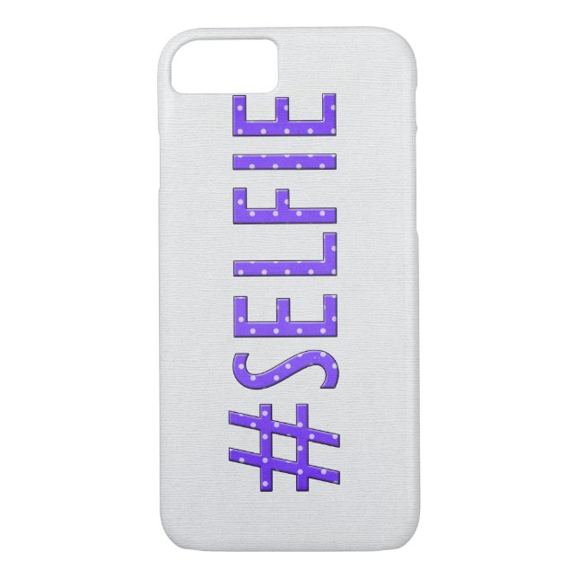 Coques Case-Mate iPhone Un Plaisant "Selfie" Polka Dot (Dos)