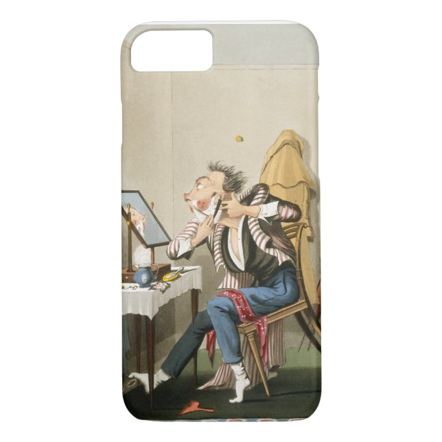 Coques Case-Mate iPhone Un rasoir émoussé, pub. par chasse, 1827 (etchin (Dos)