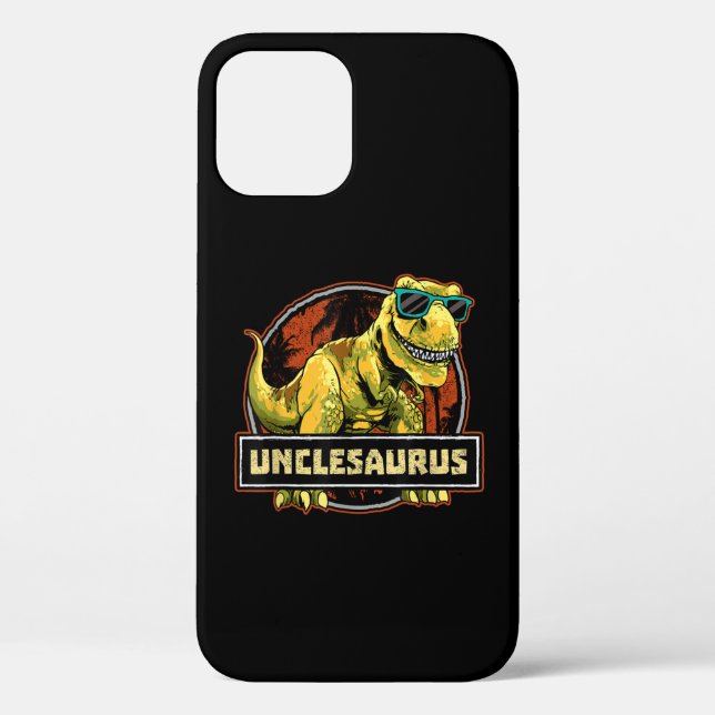 Coques Case-Mate iPhone Unclesaurus T rex Uncle Saurus Dinosaur (Verso)