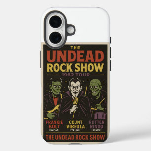 Coques iPhone 16 Undead Rock Show 1962 Tour Art Print