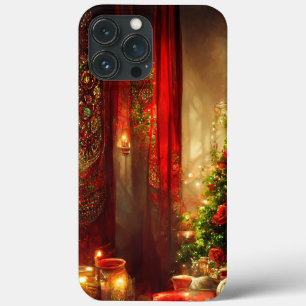 Case-Mate iPhone Case Une belle cheminée de Noël