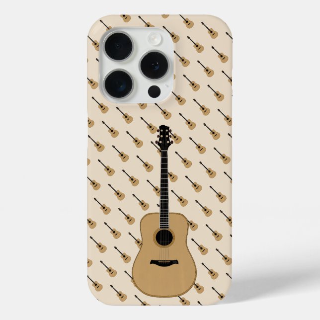 Coques Case-Mate iPhone Une belle guitare (Verso)