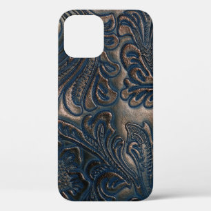 Case-Mate iPhone Case Une conception en cuir Brown foncé Vintage embout